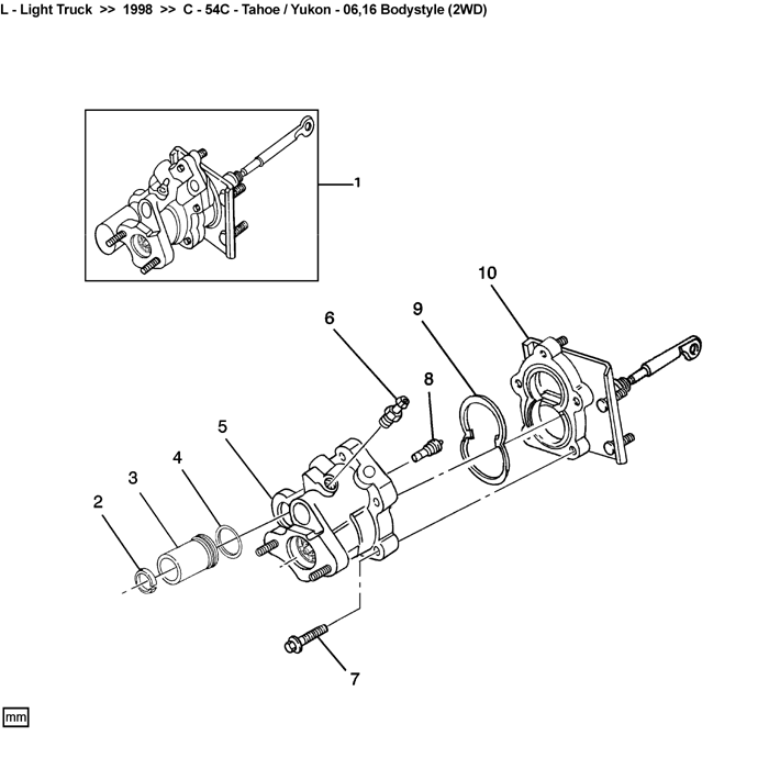 15003101 15710167 HYDRO-BOOST CHEVROLET/GMC C3500 PICKUP_Hydraulic